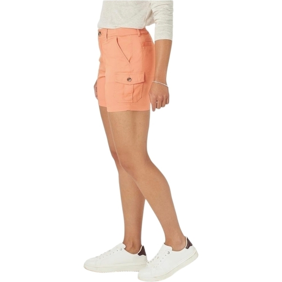18 • Lee • Flex-To-Go Seamed Cargo Shorts -  Papaya - Picture 4 of 6
